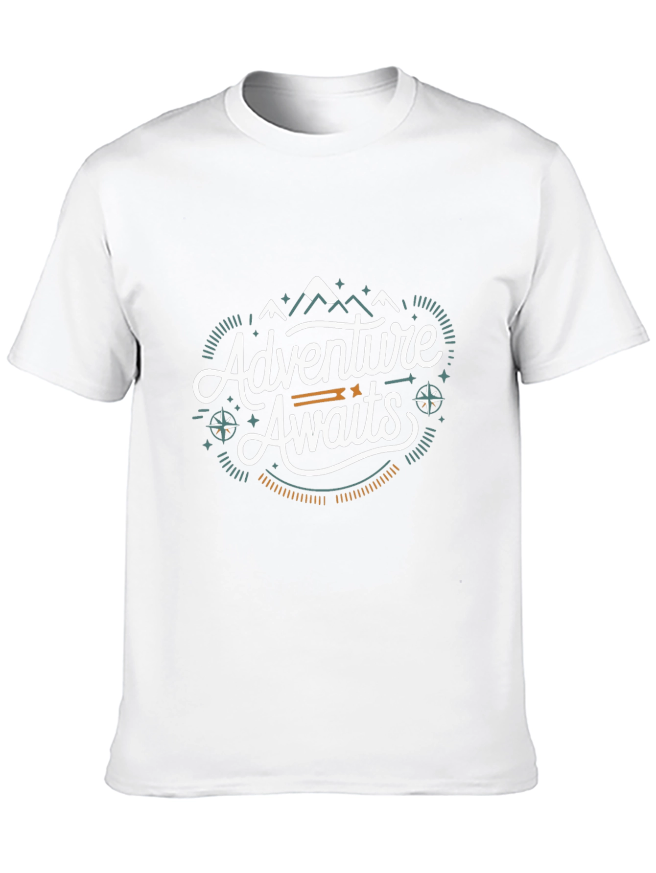Adventure Awaits Graphic Tee - Black