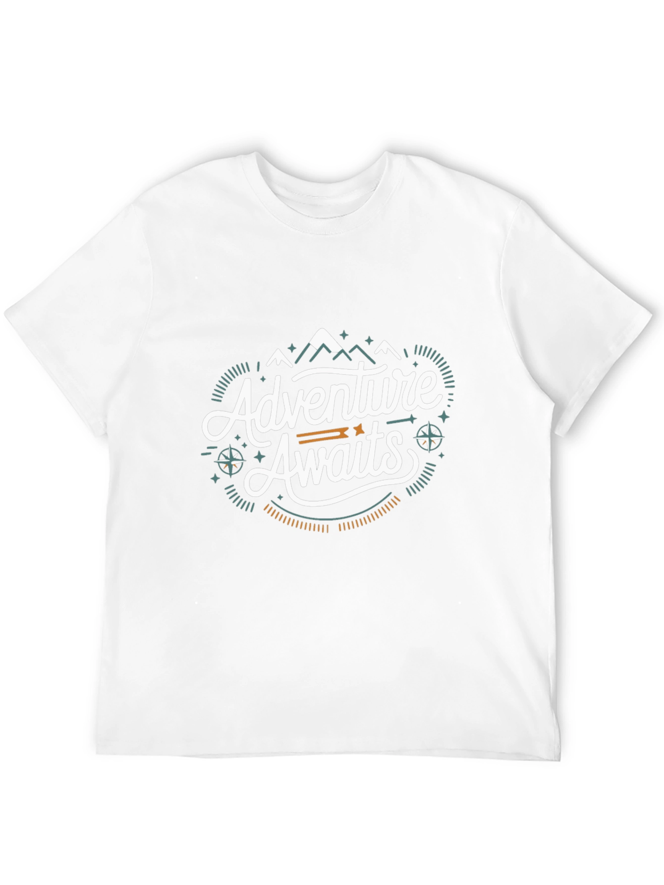 Adventure Awaits Graphic Tee - Black