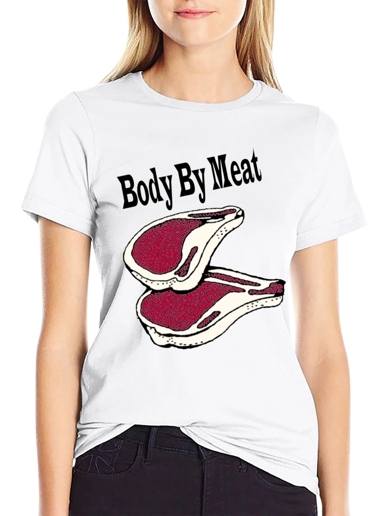 Body By Meat T-Shirt Graphic Tee