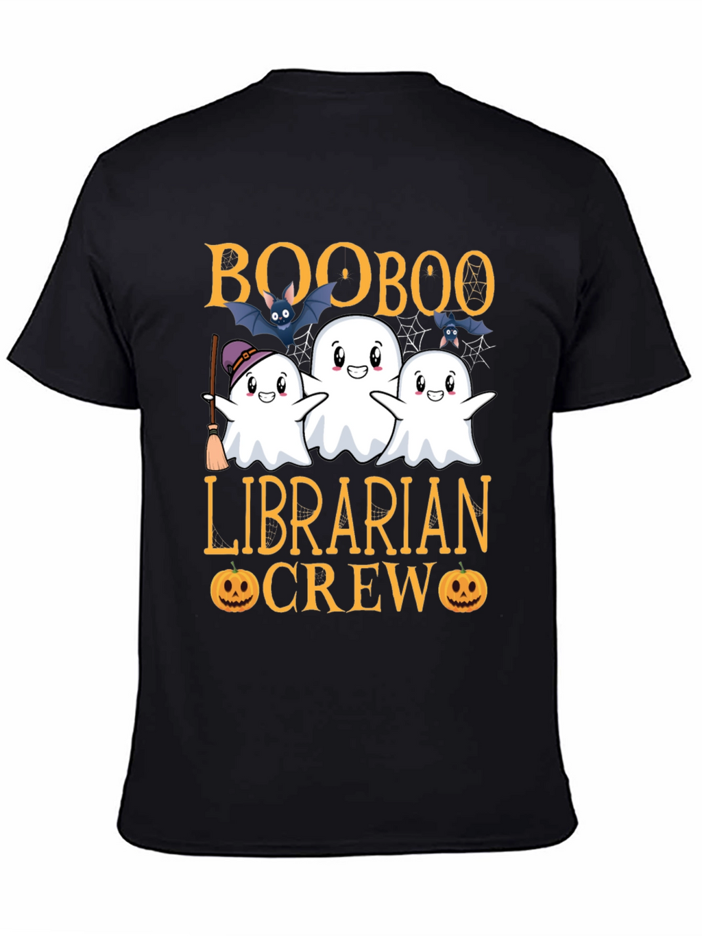 Boo Boo Librarian Crew Halloween T-Shirt