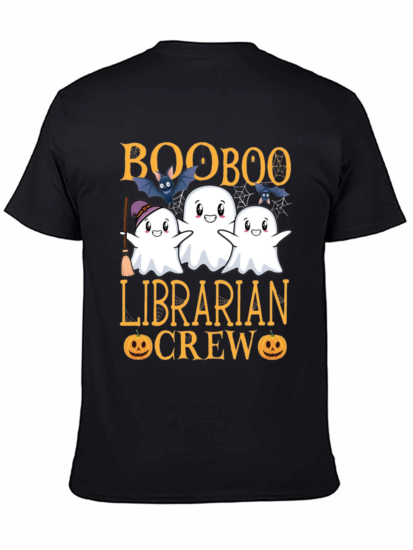 Boo Boo Librarian Crew Halloween T-Shirt