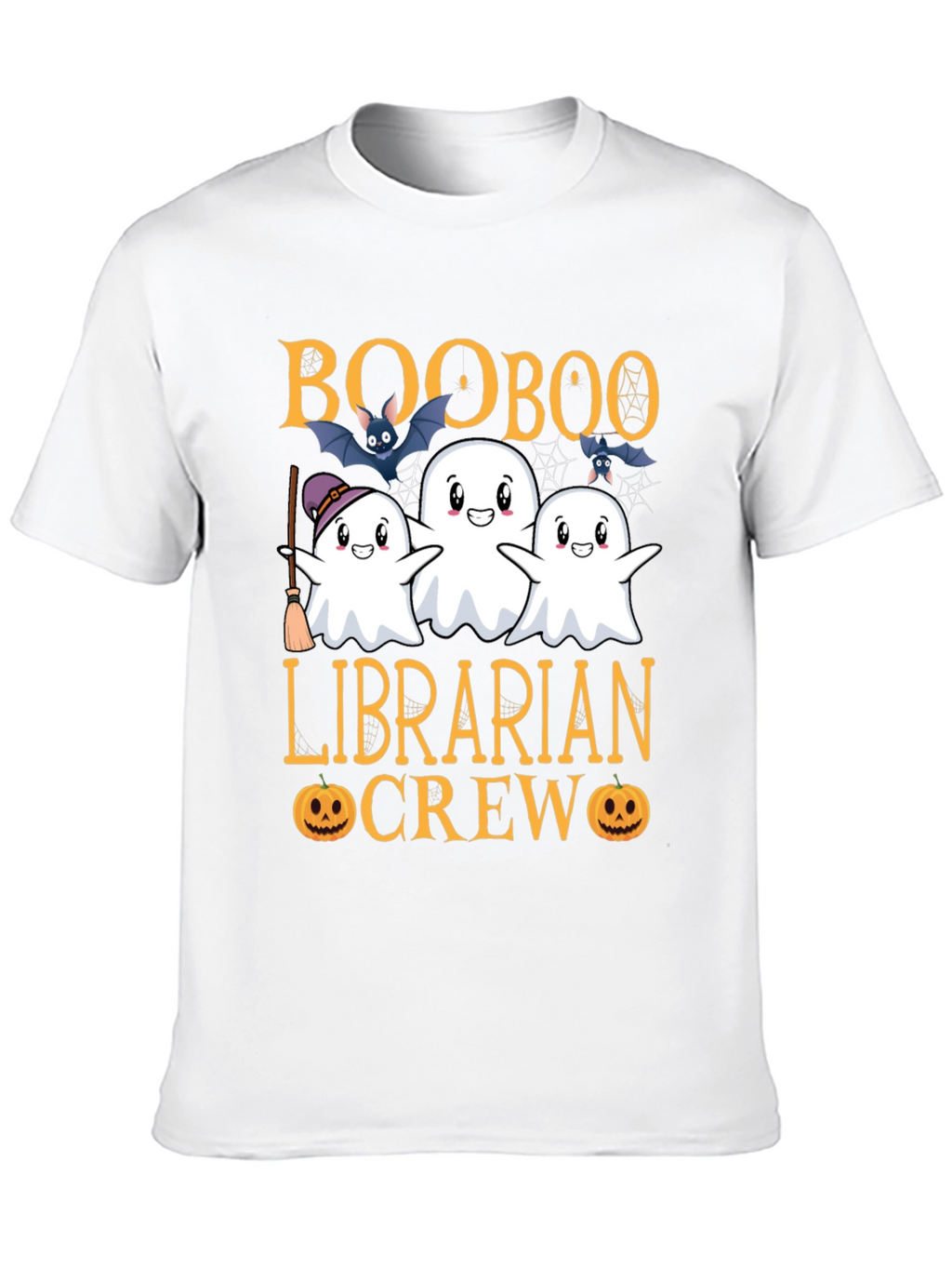 Boo Boo Librarian Crew Halloween T-Shirt