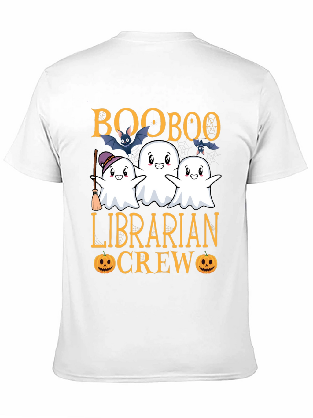 Boo Boo Librarian Crew Halloween T-Shirt