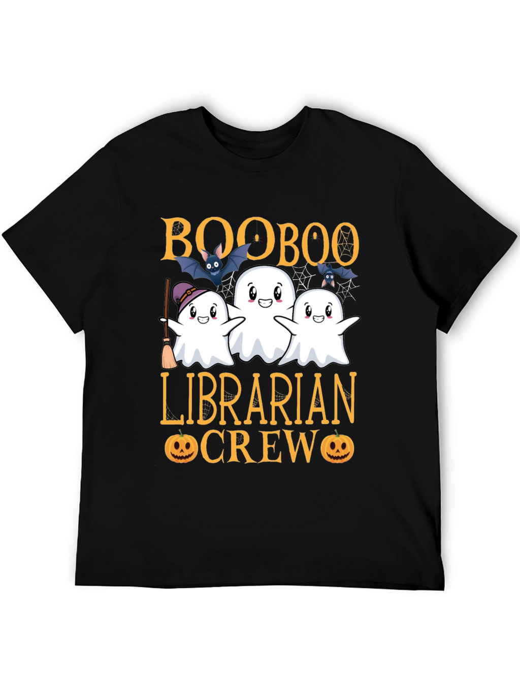 Boo Boo Librarian Crew Halloween T-Shirt