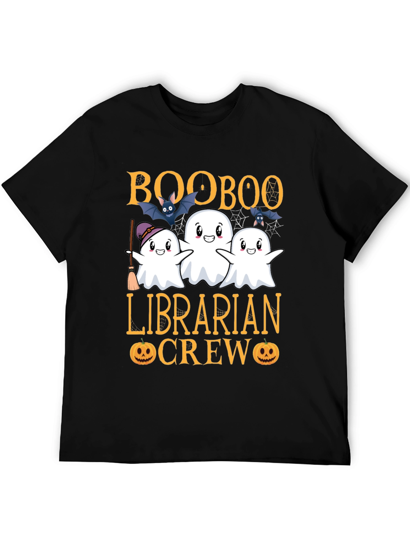 Boo Boo Librarian Crew Halloween T-Shirt