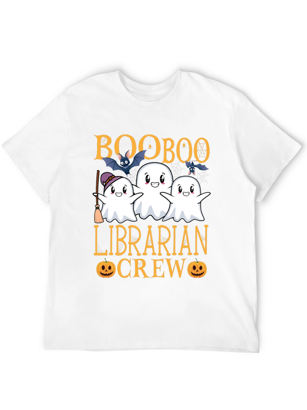 Boo Boo Librarian Crew Halloween T-Shirt