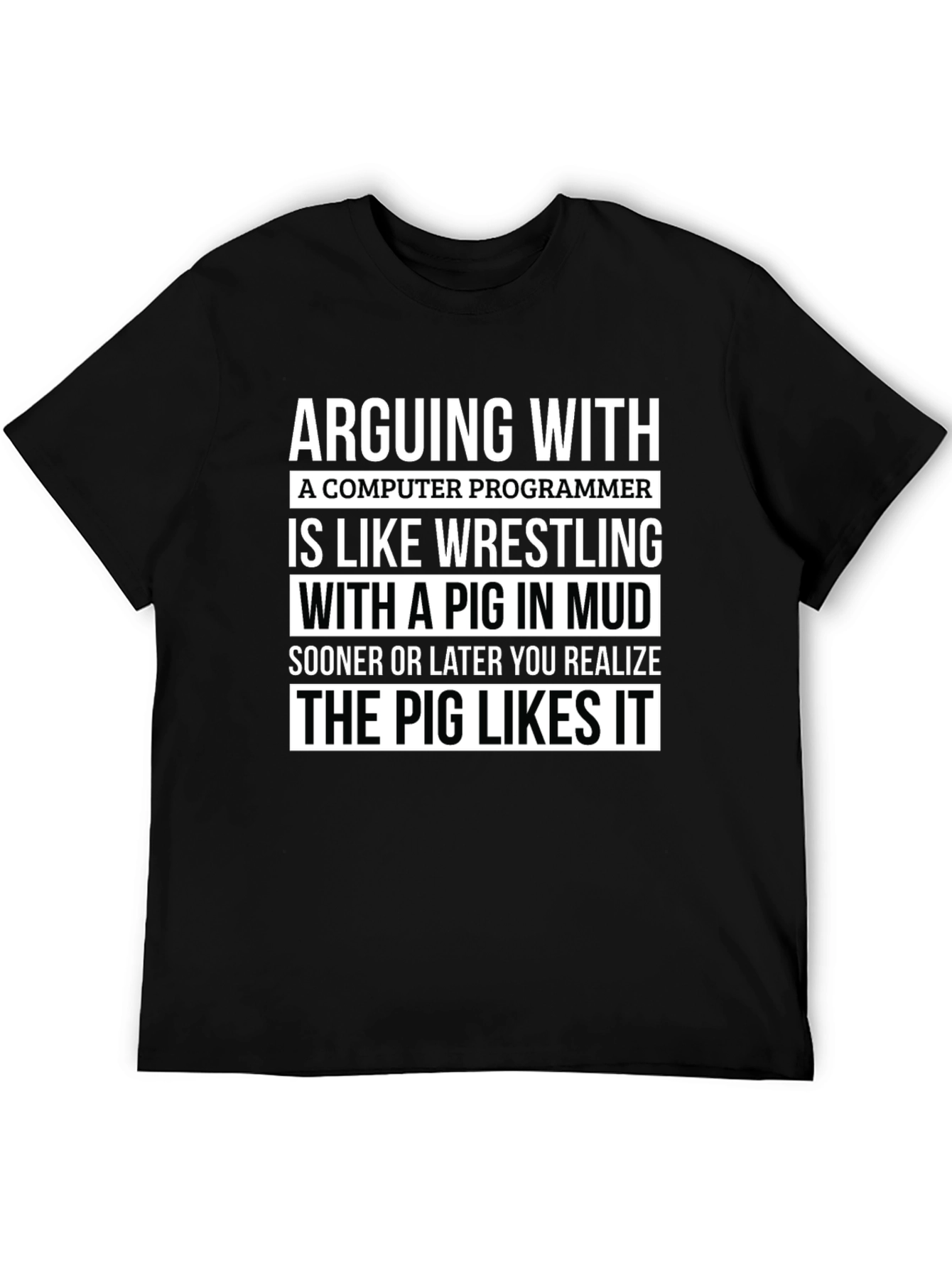 Arguing with a Programmer T-Shirt