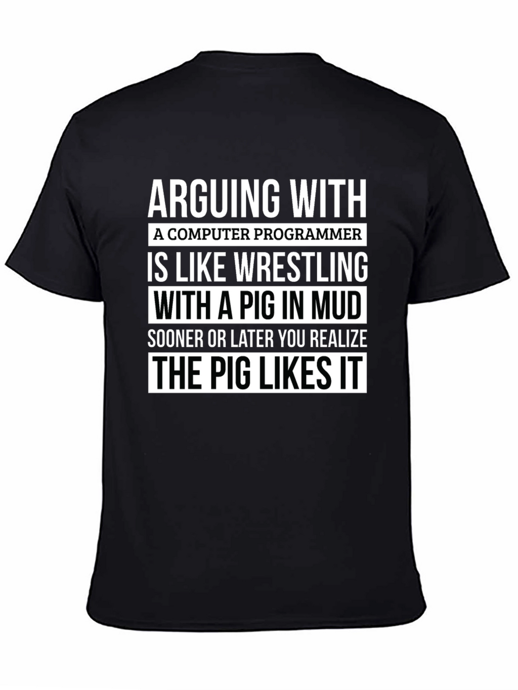 Arguing with a Programmer T-Shirt