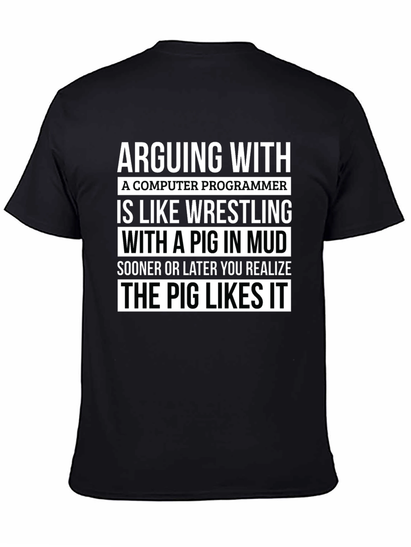 Arguing with a Programmer T-Shirt