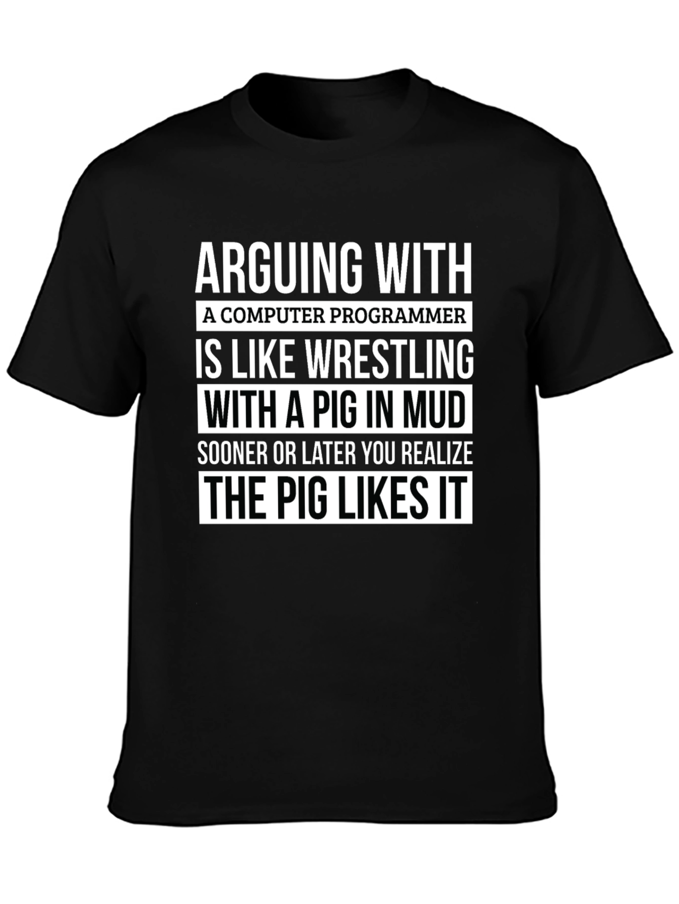 Arguing with a Programmer T-Shirt