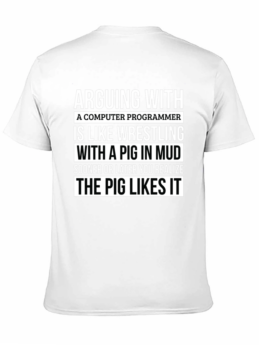 Arguing with a Programmer T-Shirt