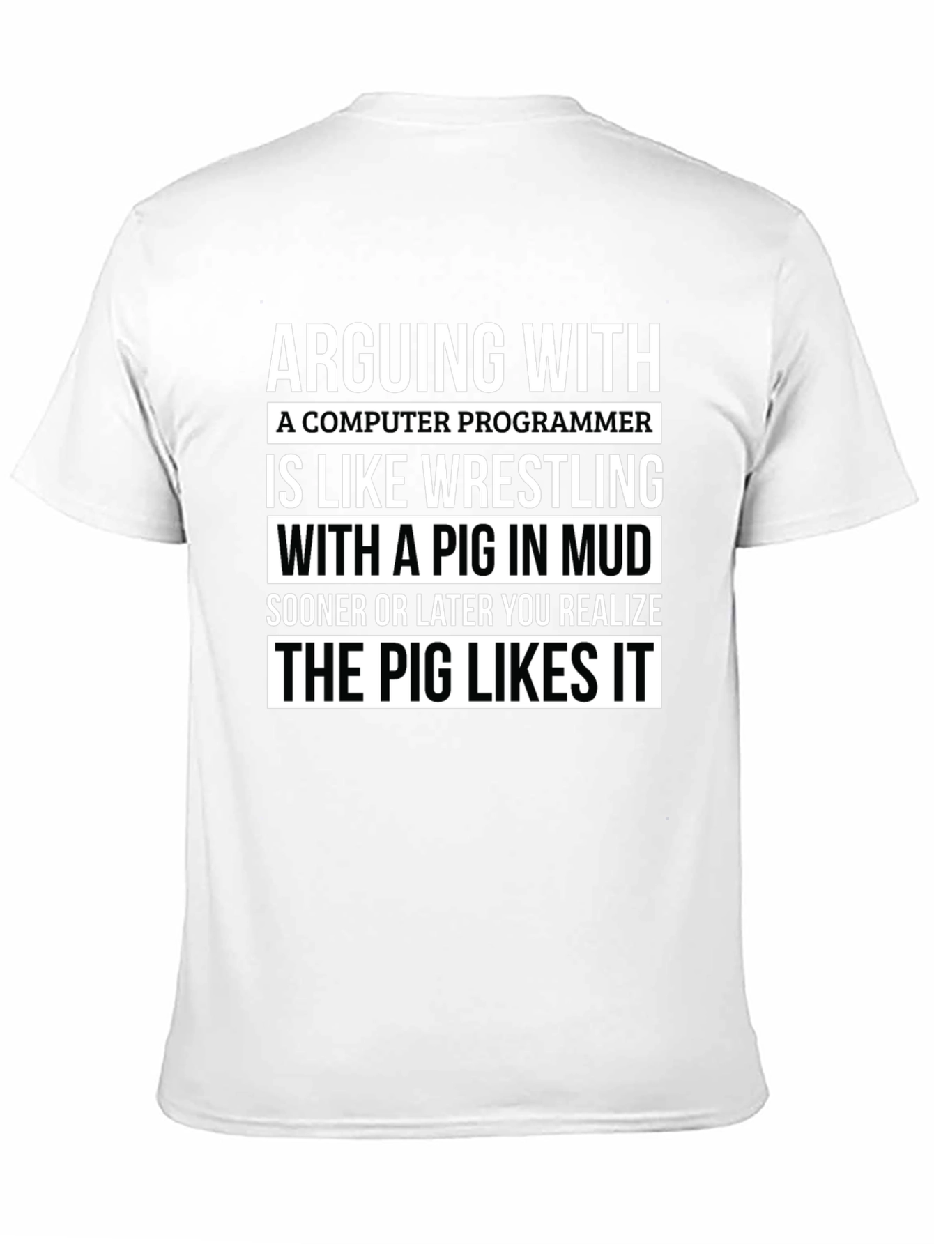 Arguing with a Programmer T-Shirt