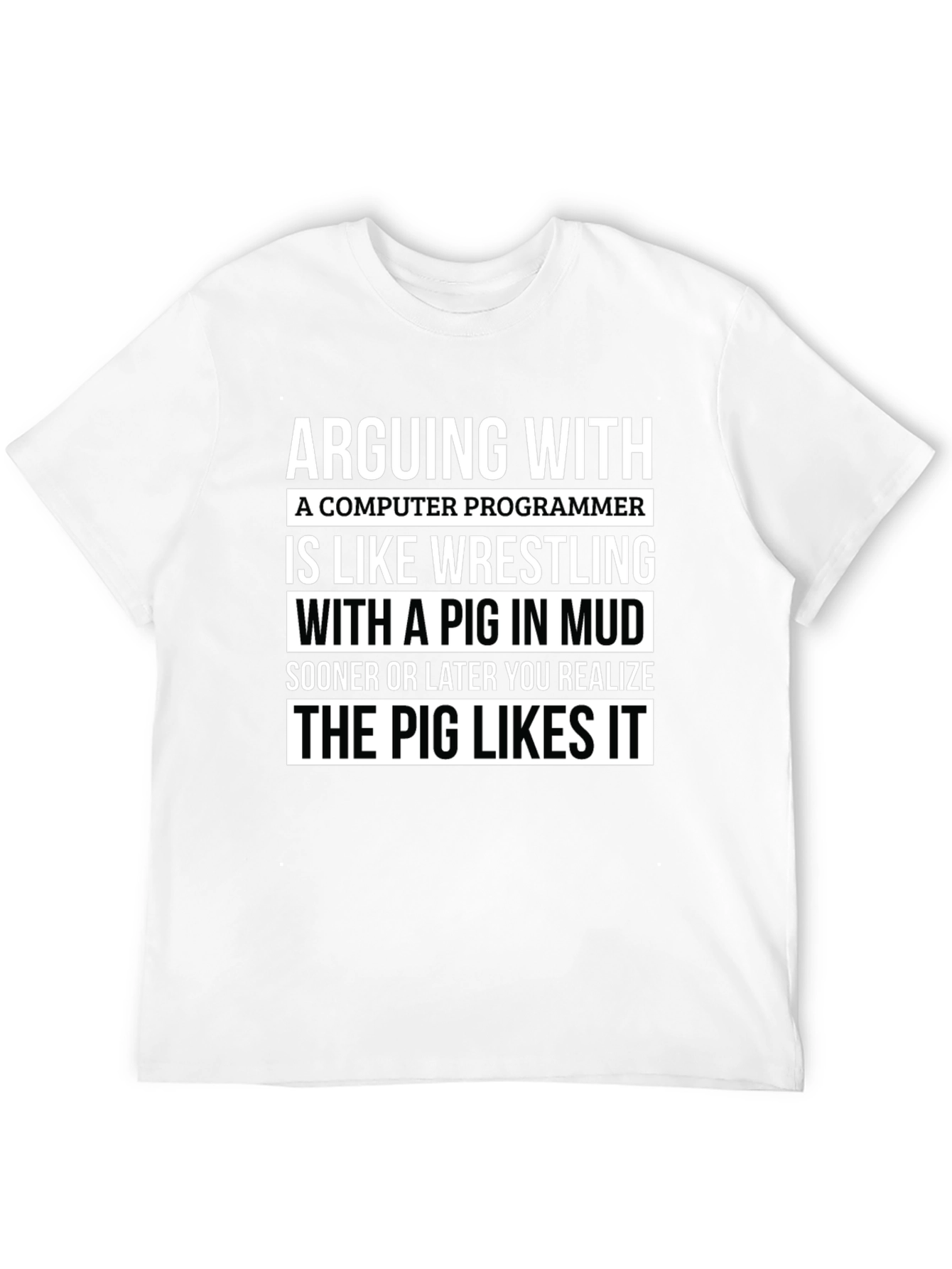 Arguing with a Programmer T-Shirt
