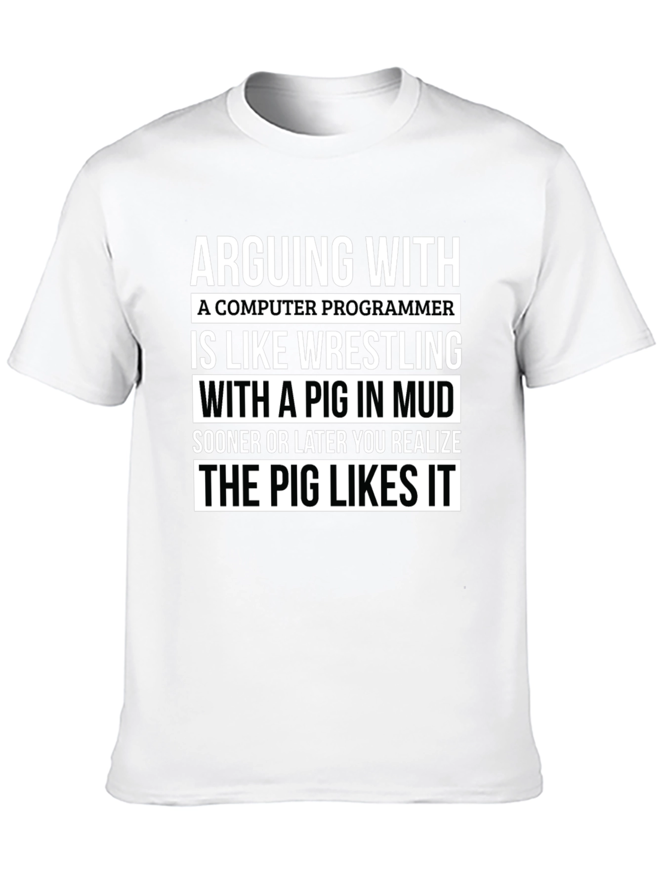 Arguing with a Programmer T-Shirt
