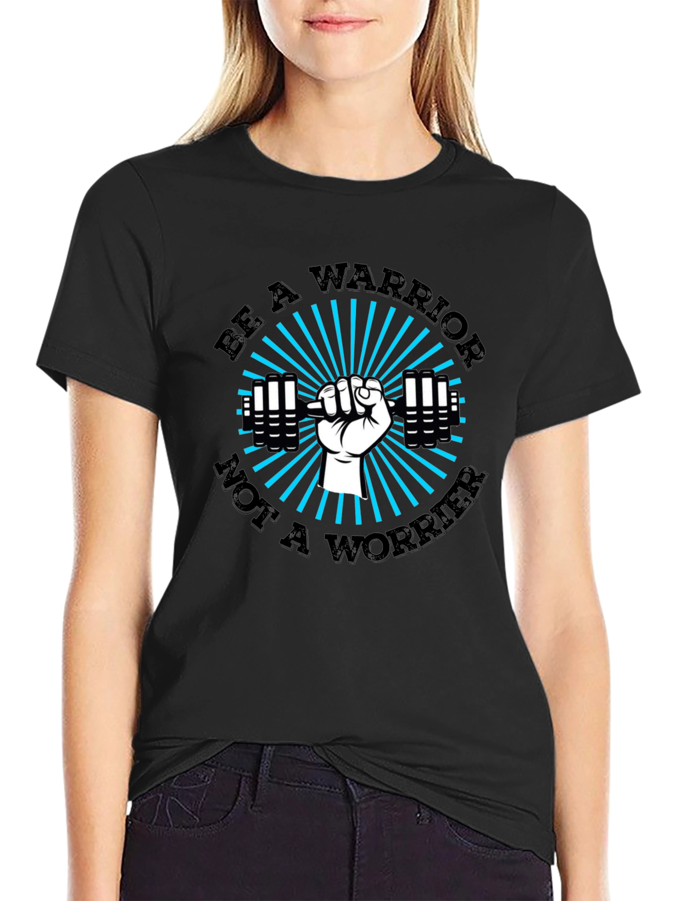 Be a Warrior T-Shirt - Fitness Motivation Tee