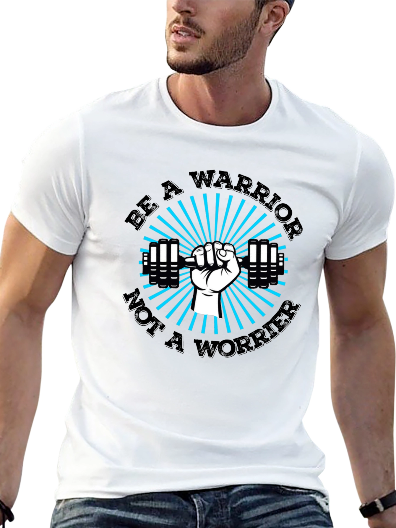 Be a Warrior T-Shirt - Fitness Motivation Tee