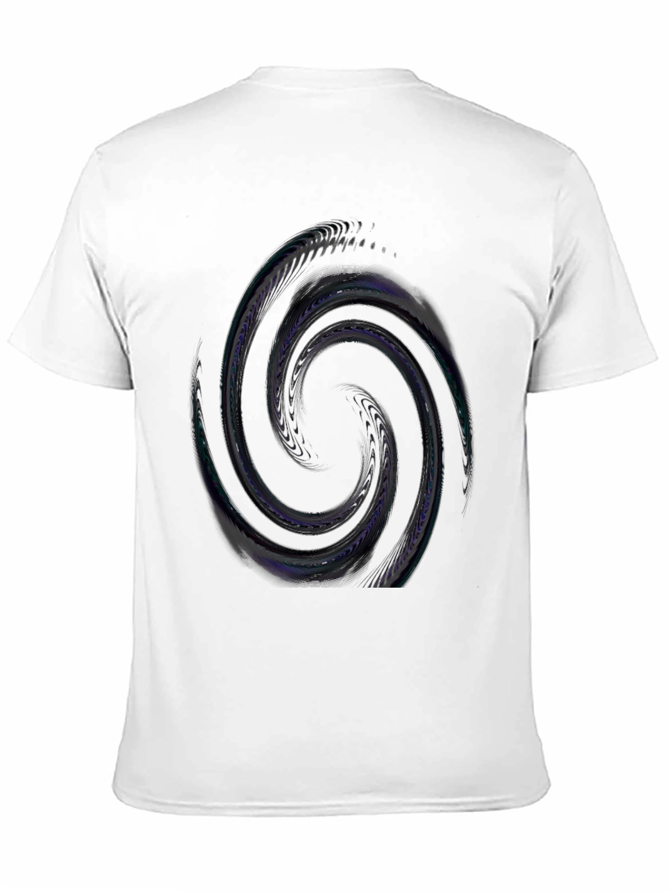 Abstract Swirl Graphic Tee - Modern Comfort