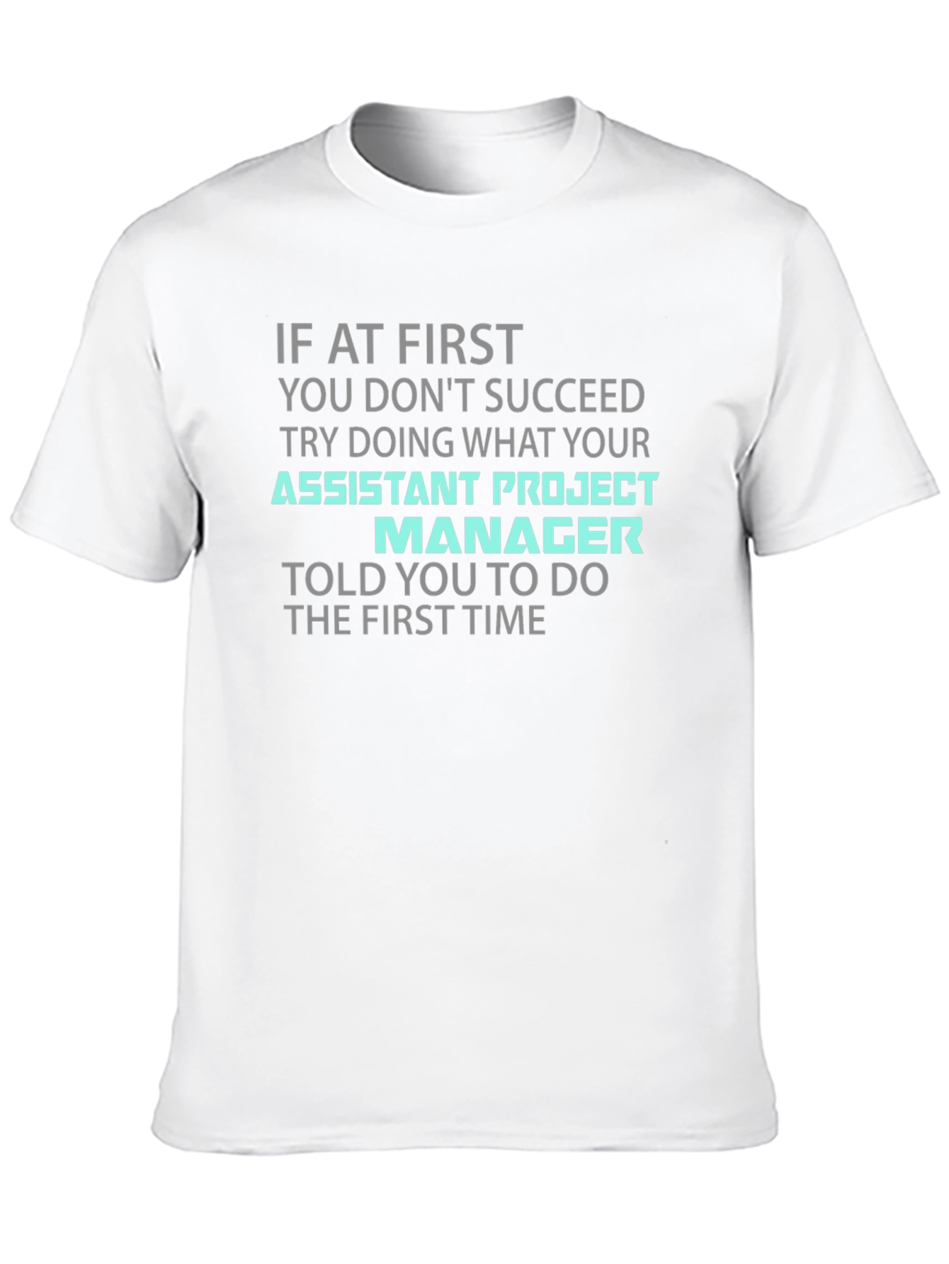 Assistant Project Manager Funny T-Shirt