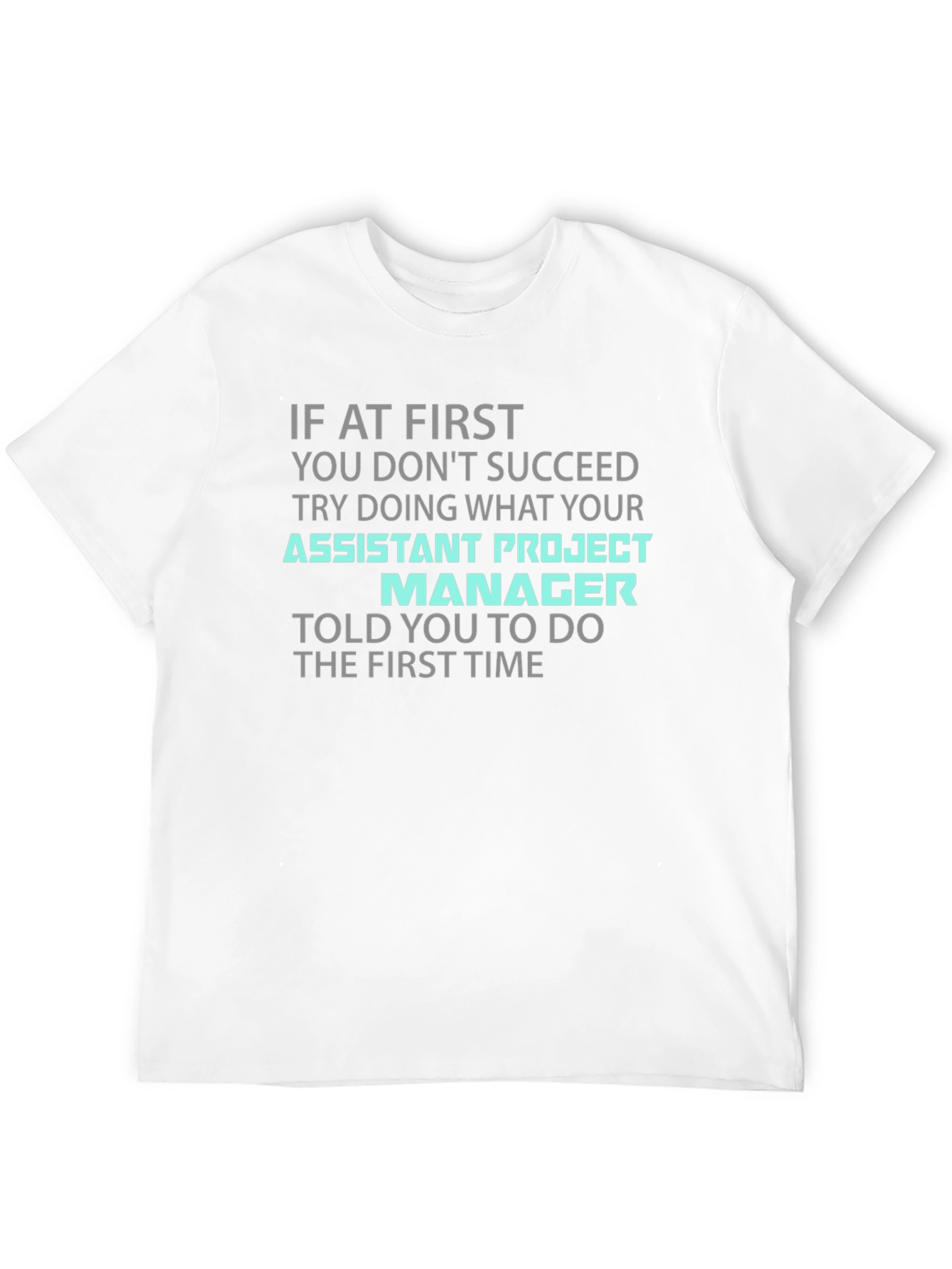 Assistant Project Manager Funny T-Shirt
