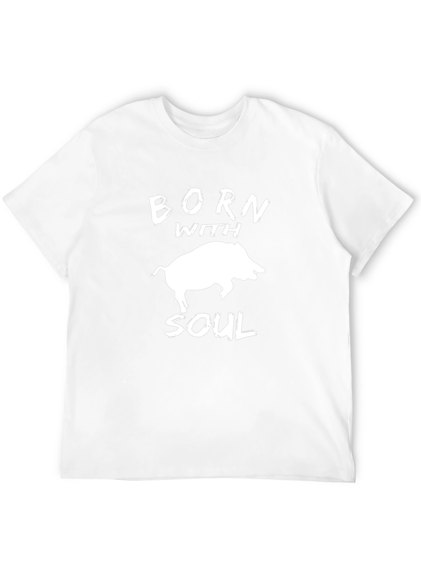Born With Soul Pig Graphic Tee