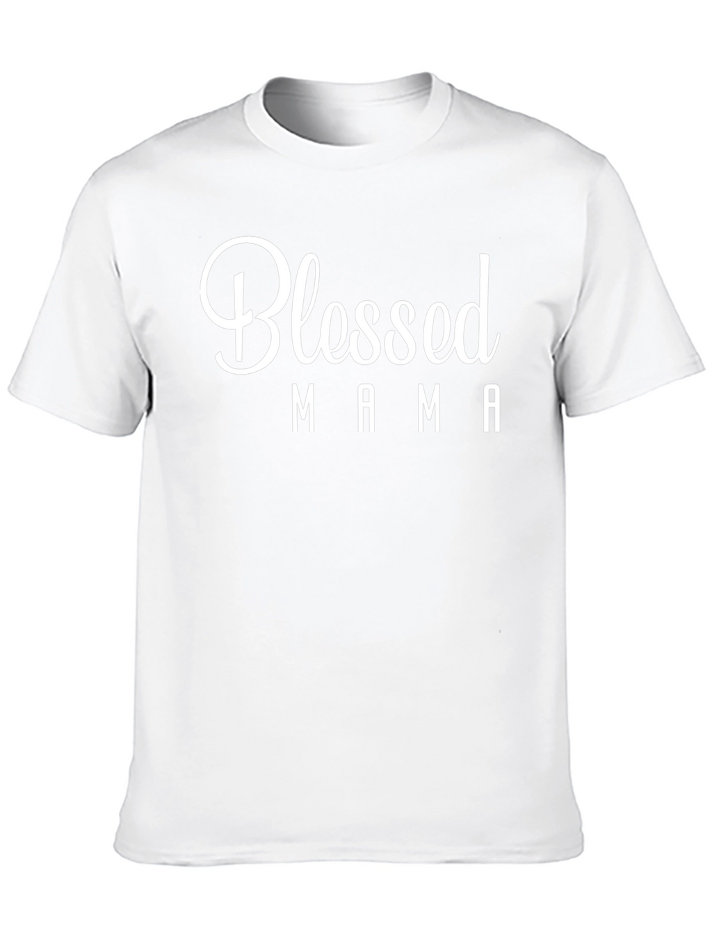 Blessed Mama Graphic T-Shirt - Black
