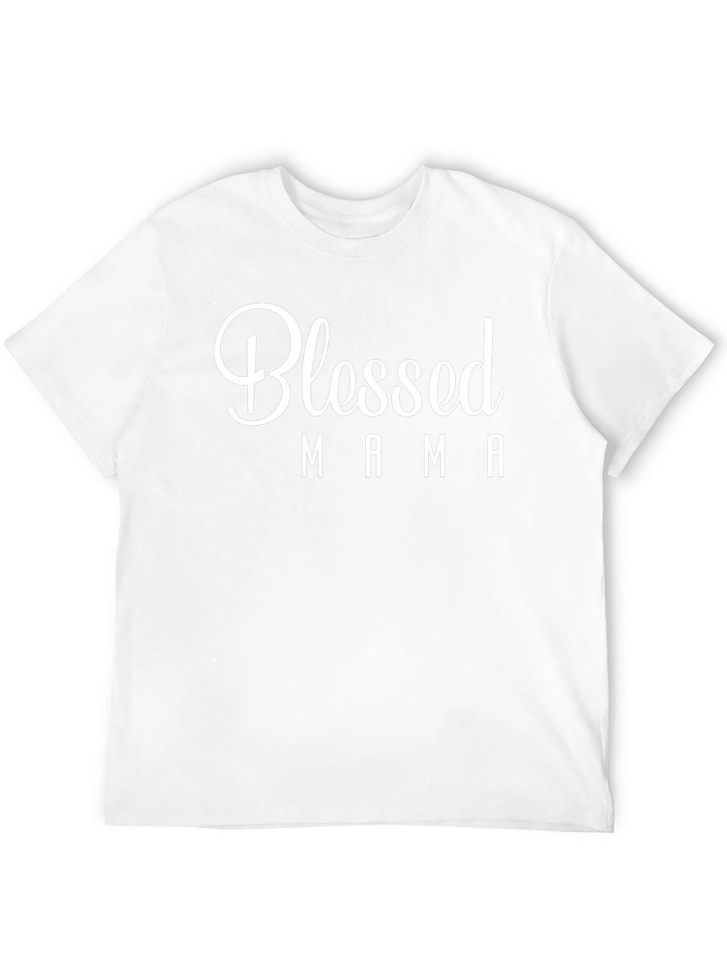 Blessed Mama Graphic T-Shirt - Black