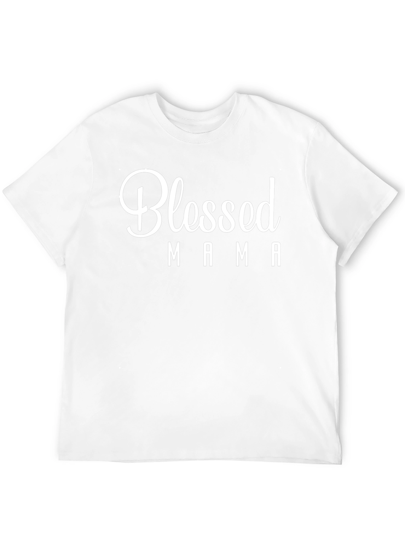 Blessed Mama Graphic T-Shirt - Black