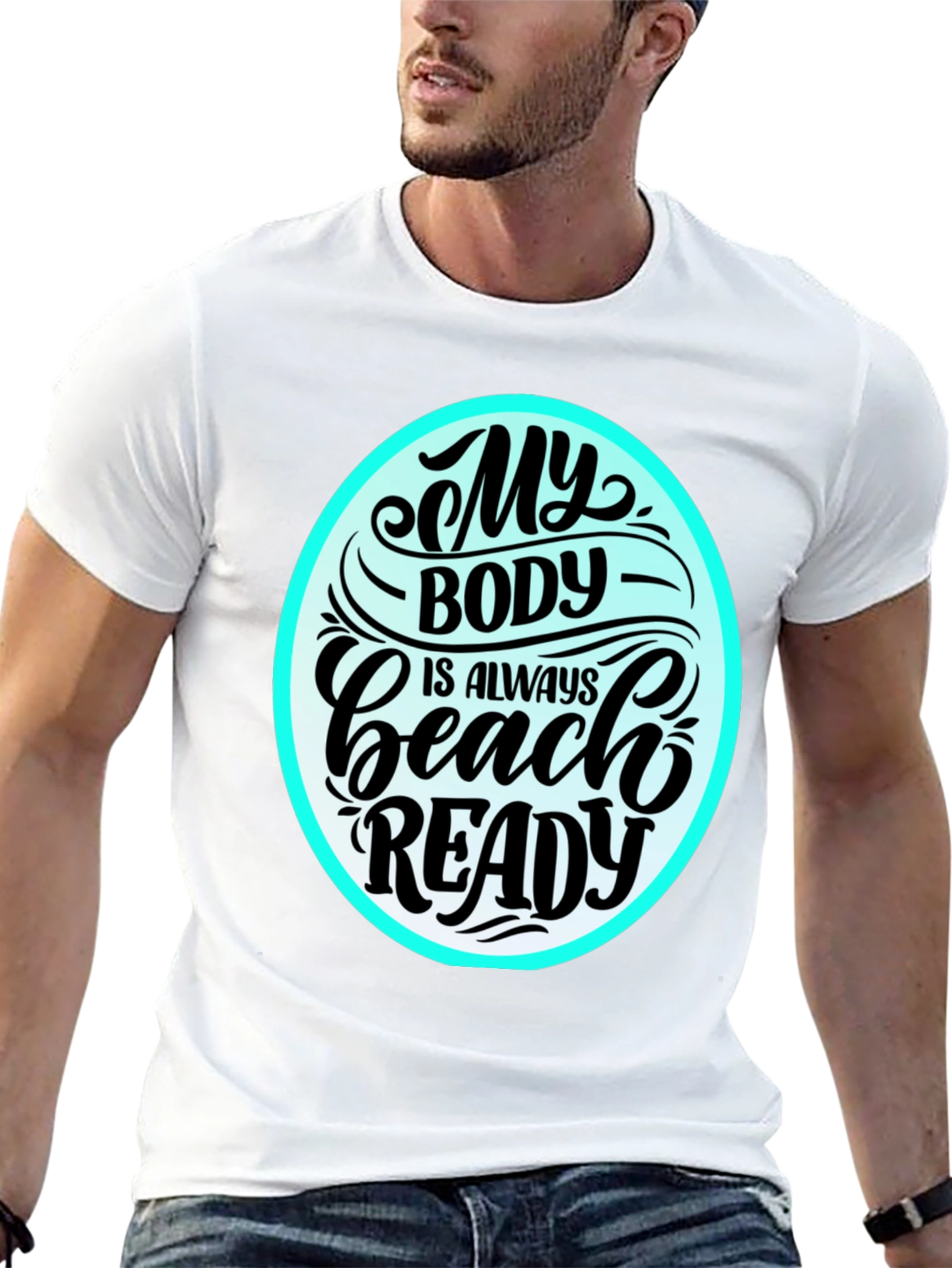 Beach Ready Graphic Tee - Stylish Summer T-Shirt