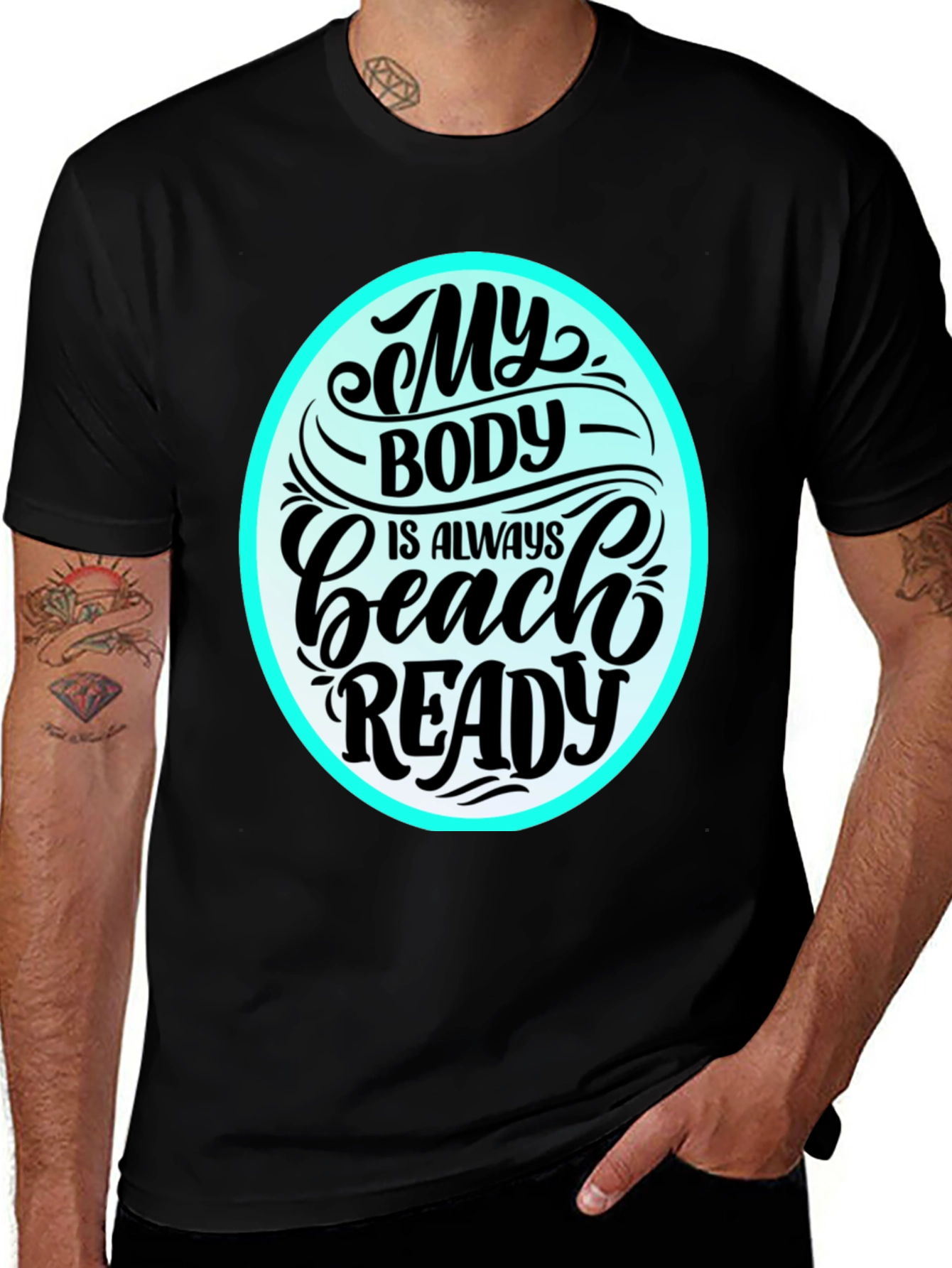 Beach Ready Graphic Tee - Stylish Summer T-Shirt