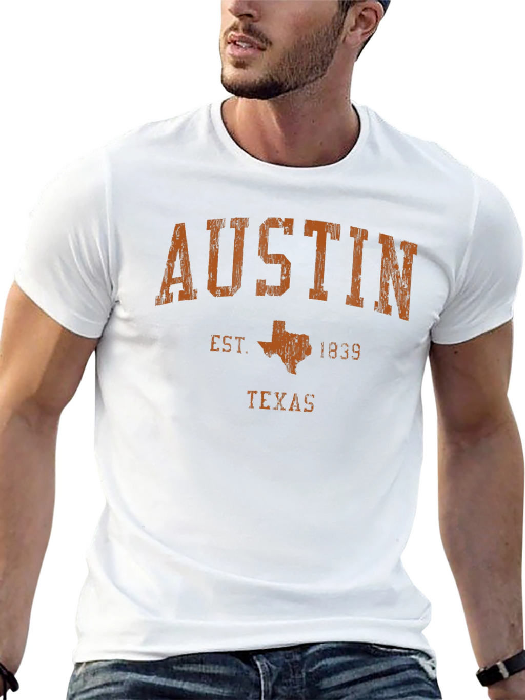 Austin Texas T-Shirt - Established 1839