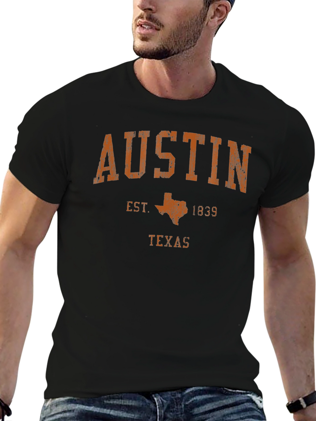 Austin Texas T-Shirt - Established 1839
