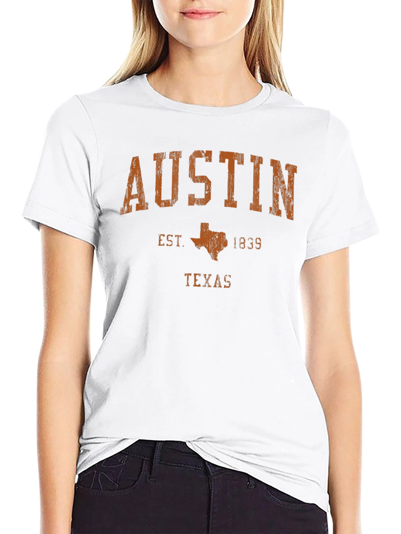 Austin Texas T-Shirt - Established 1839
