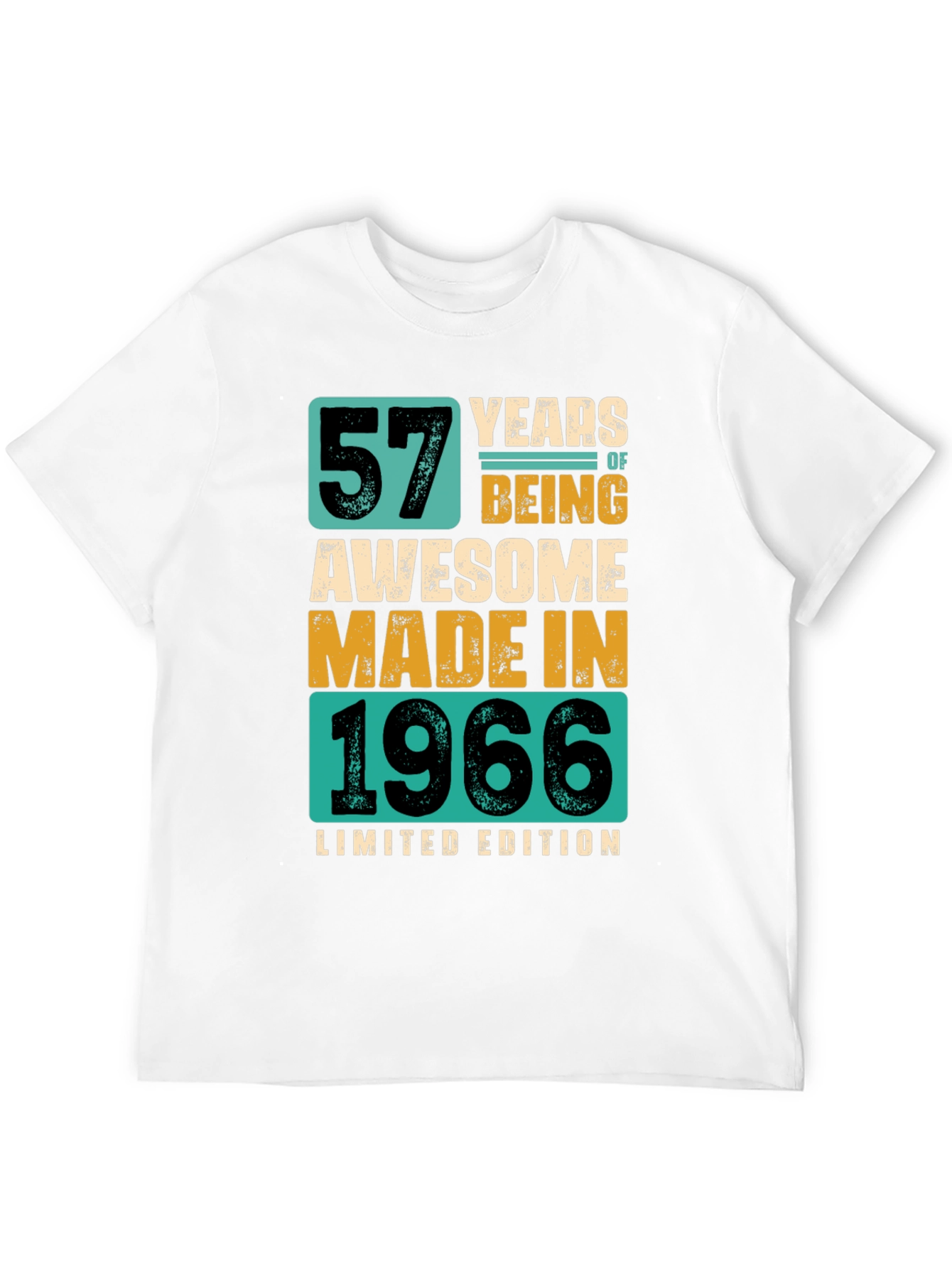 57 Years of Being Awesome 1966 Limited Edition T-Shirt