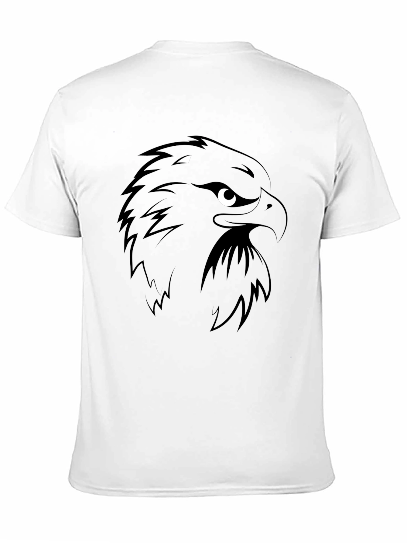 Black Eagle Graphic Tee - Mens Stylish Casual T-Shirt
