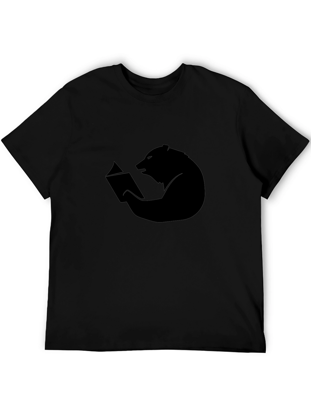 Bear Reading Book T-Shirt