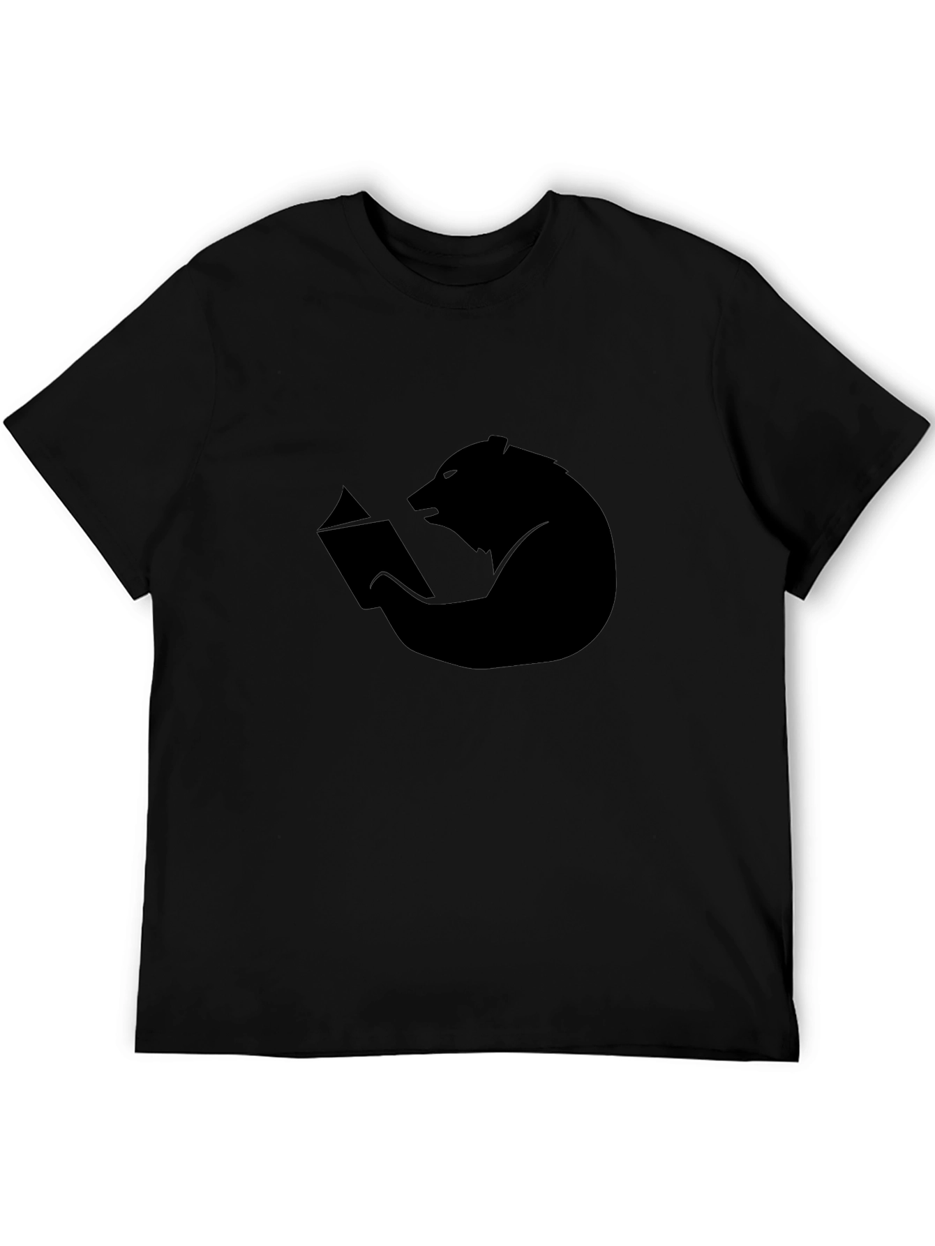 Bear Reading Book T-Shirt