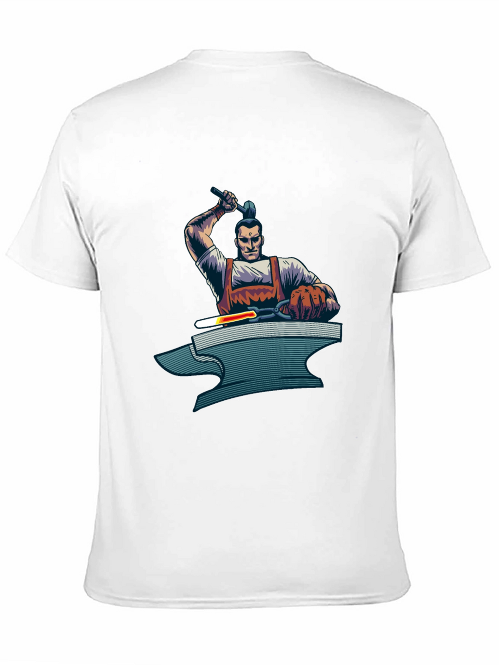 Blacksmith Graphic Tee - Artisan Crafted Design