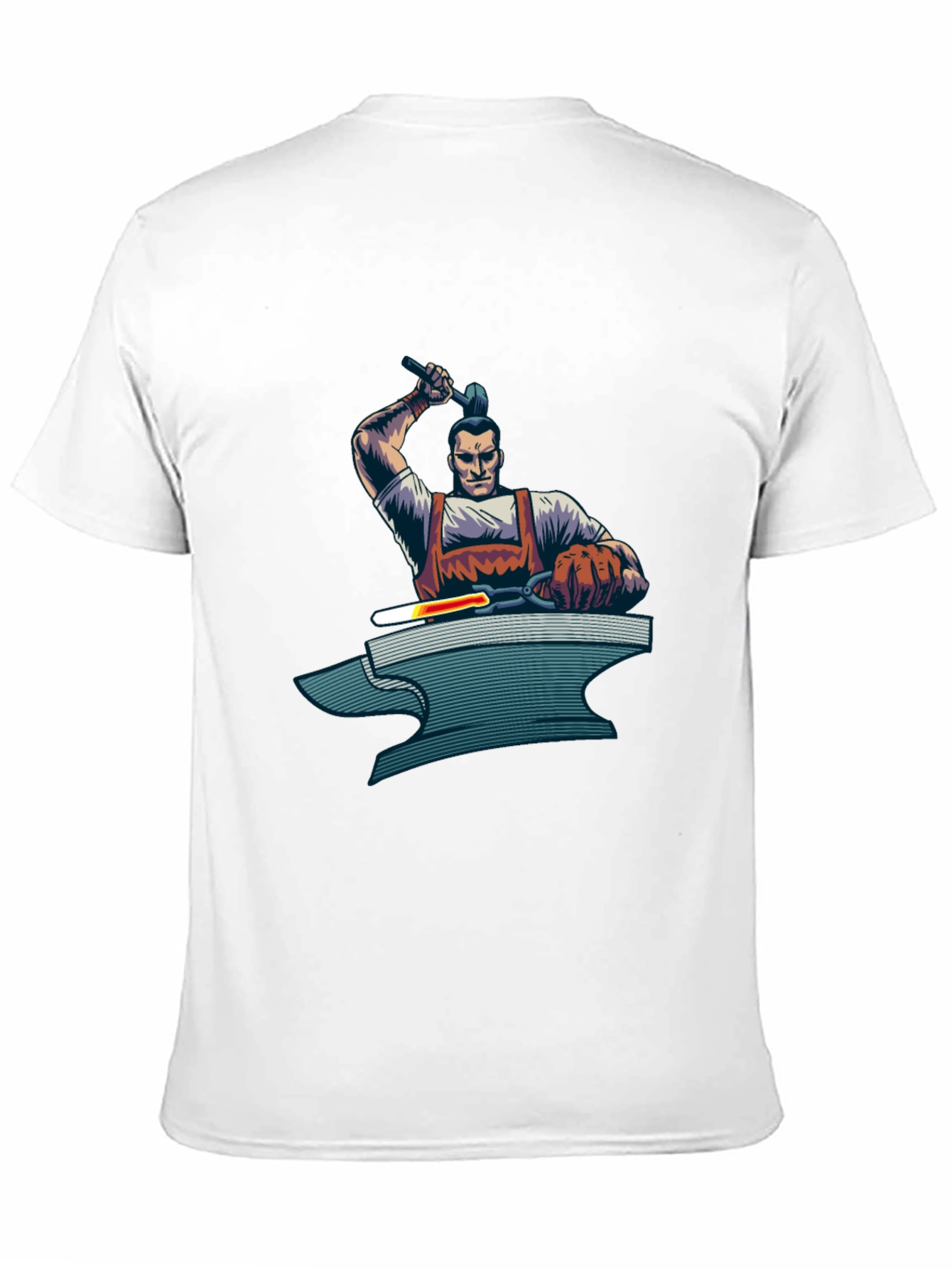 Blacksmith Graphic Tee - Artisan Crafted Design