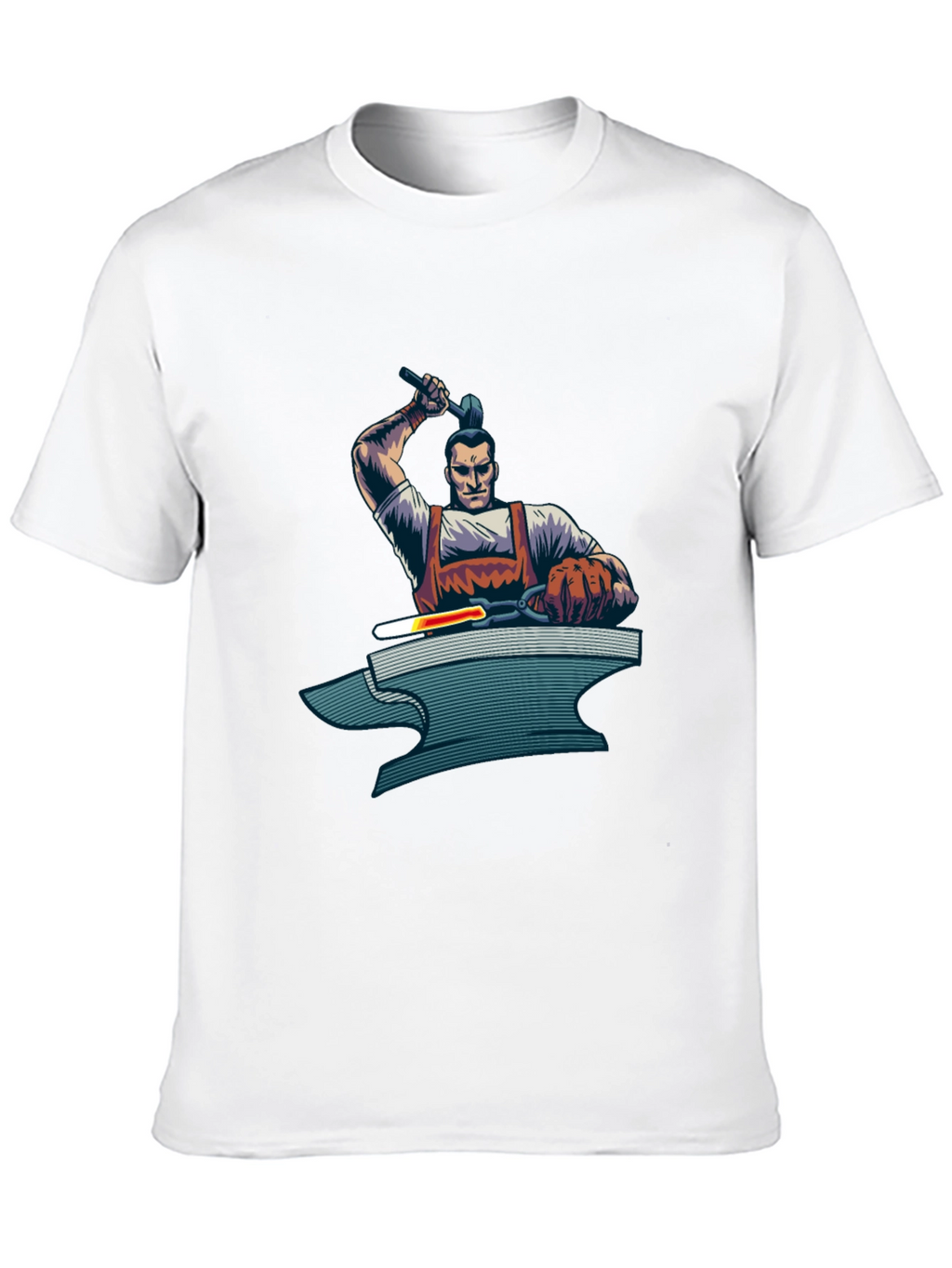 Blacksmith Graphic Tee - Artisan Crafted Design