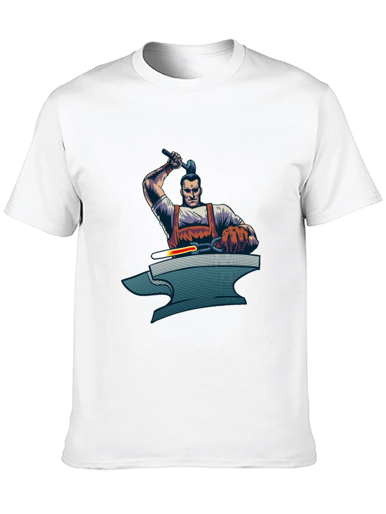 Blacksmith Graphic Tee - Artisan Crafted Design