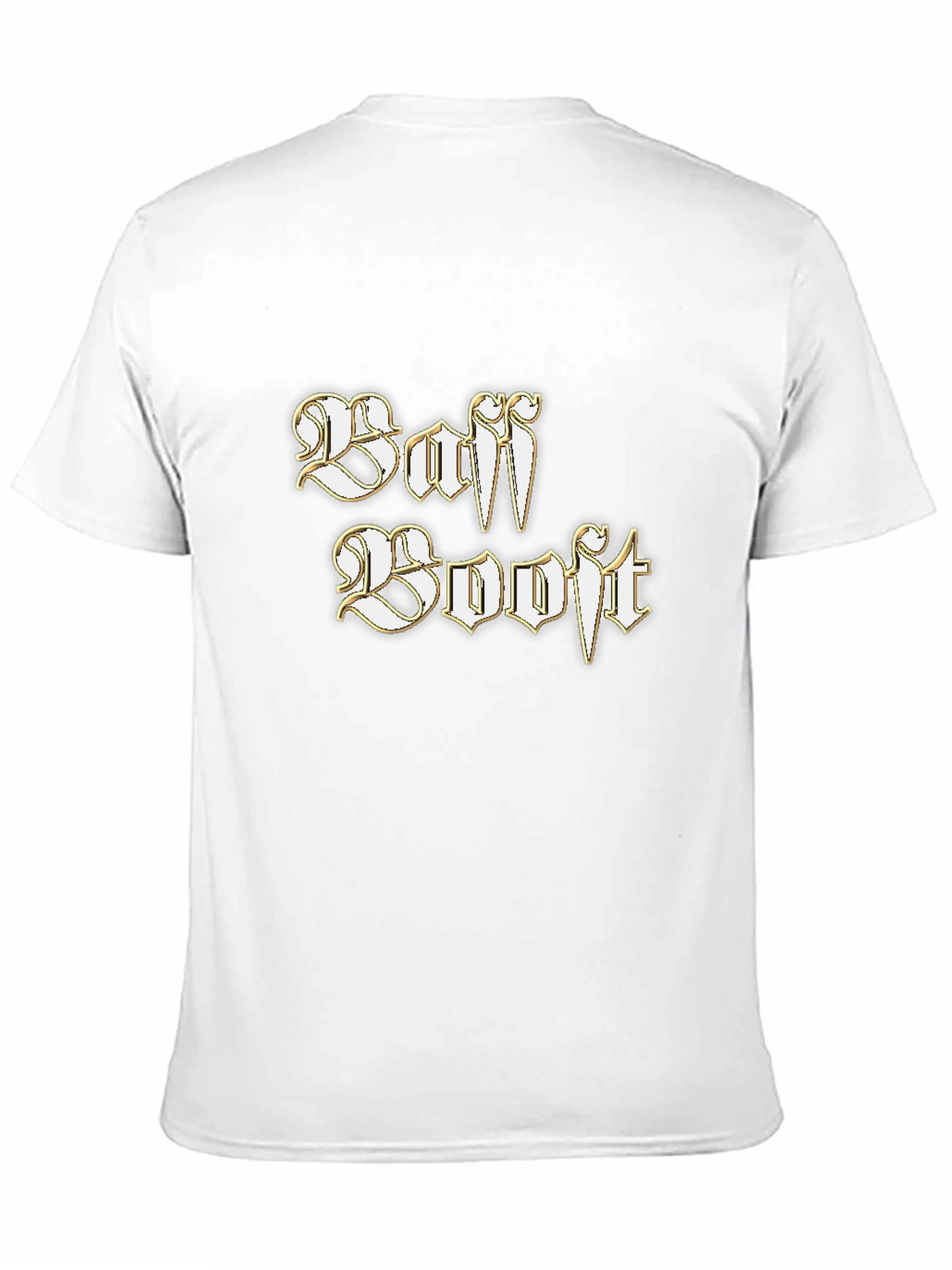 Baff Booft Graphic Tee - Stylish Black T-Shirt
