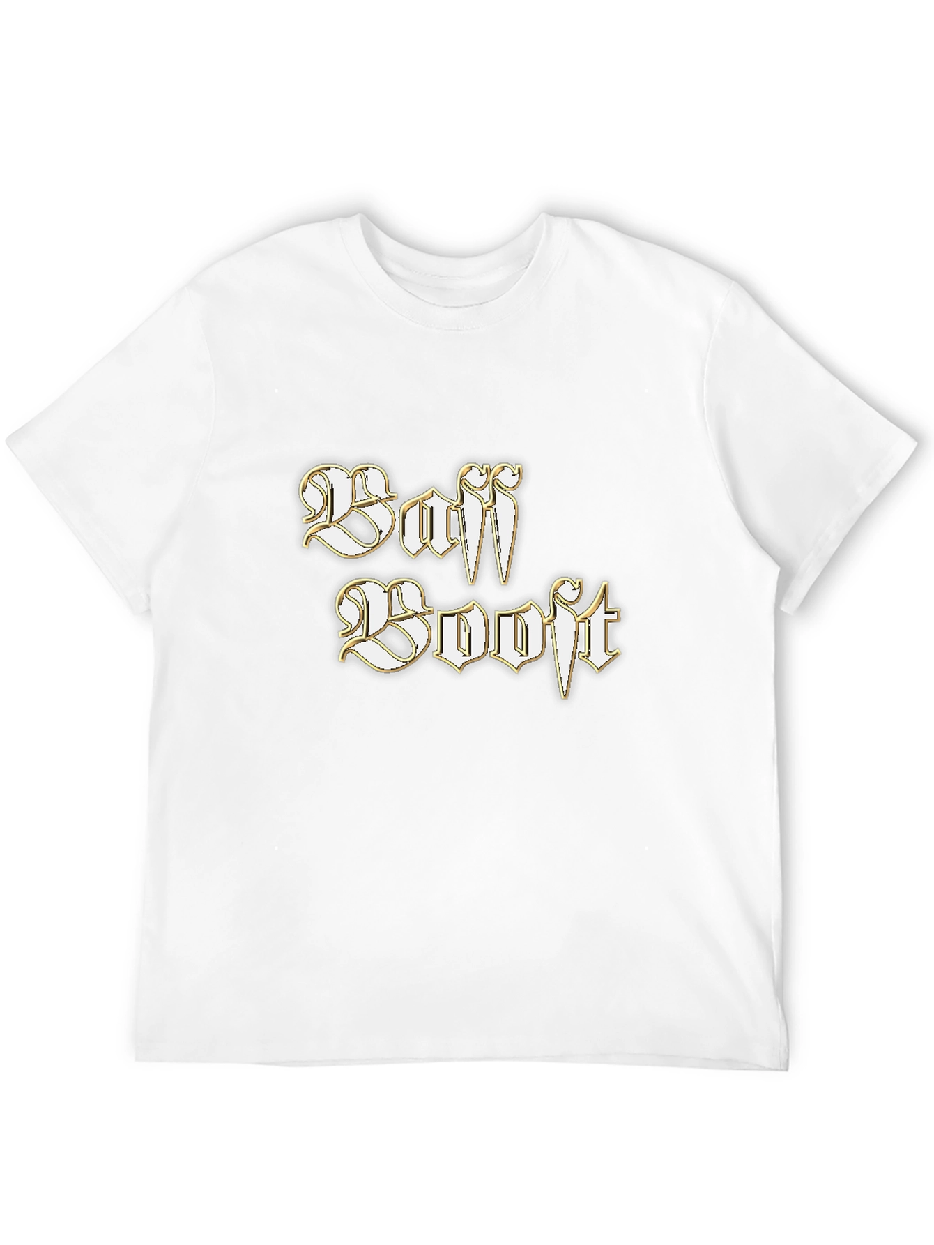 Baff Booft Graphic Tee - Stylish Black T-Shirt