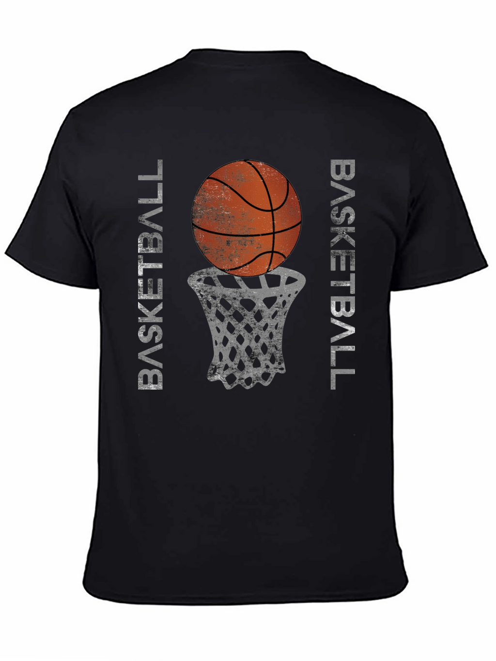 Basketball Graphic Tee - Black T-Shirt
