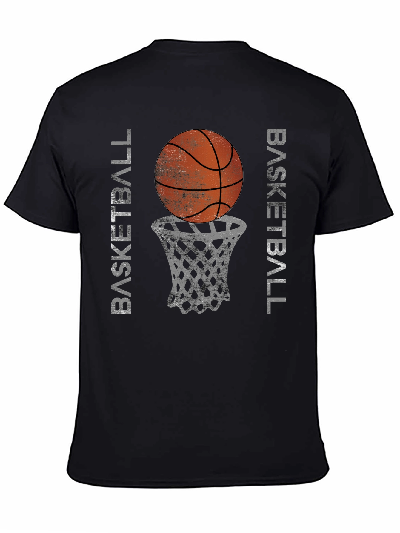 Basketball Graphic Tee - Black T-Shirt