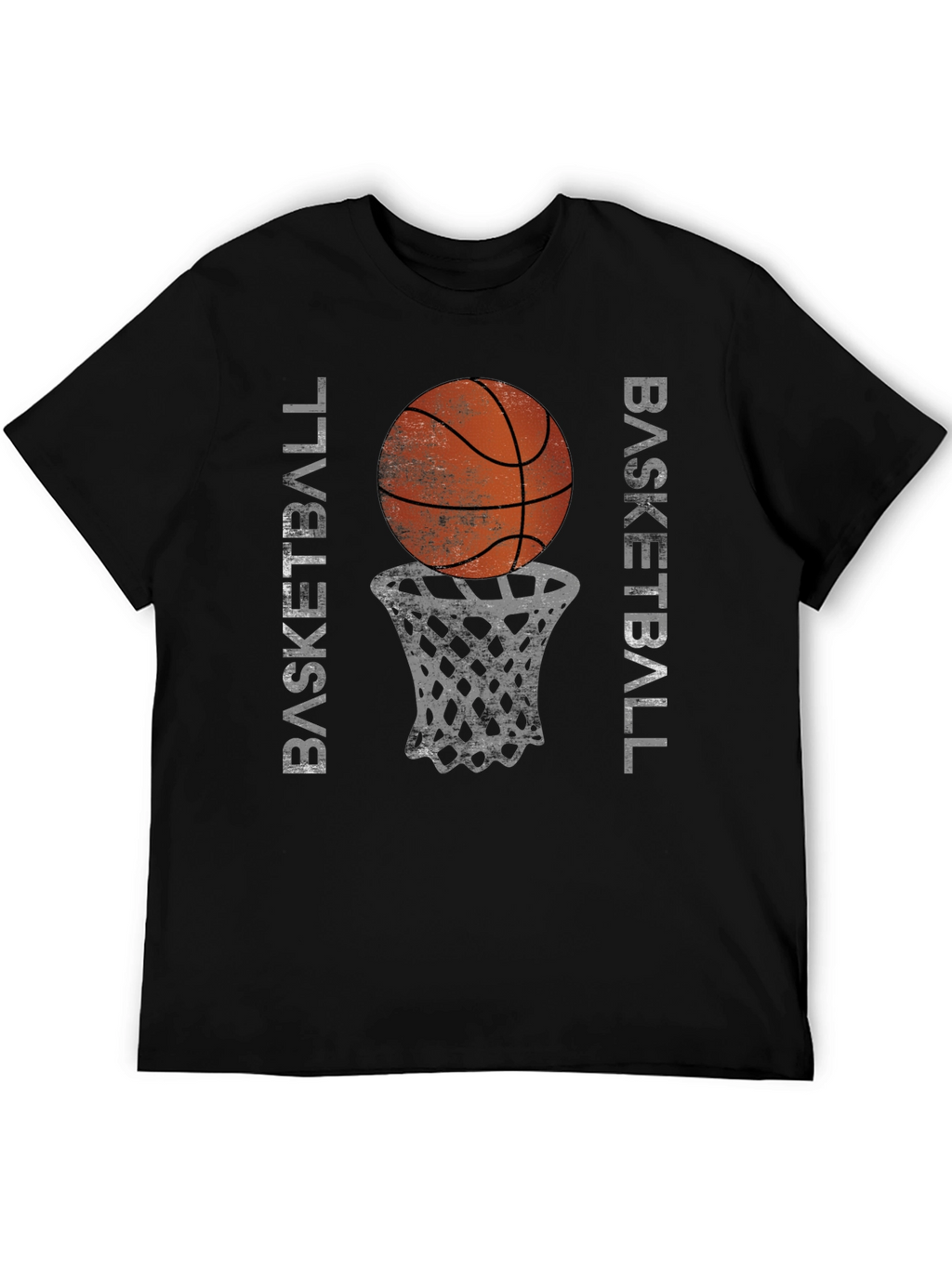 Basketball Graphic Tee - Black T-Shirt