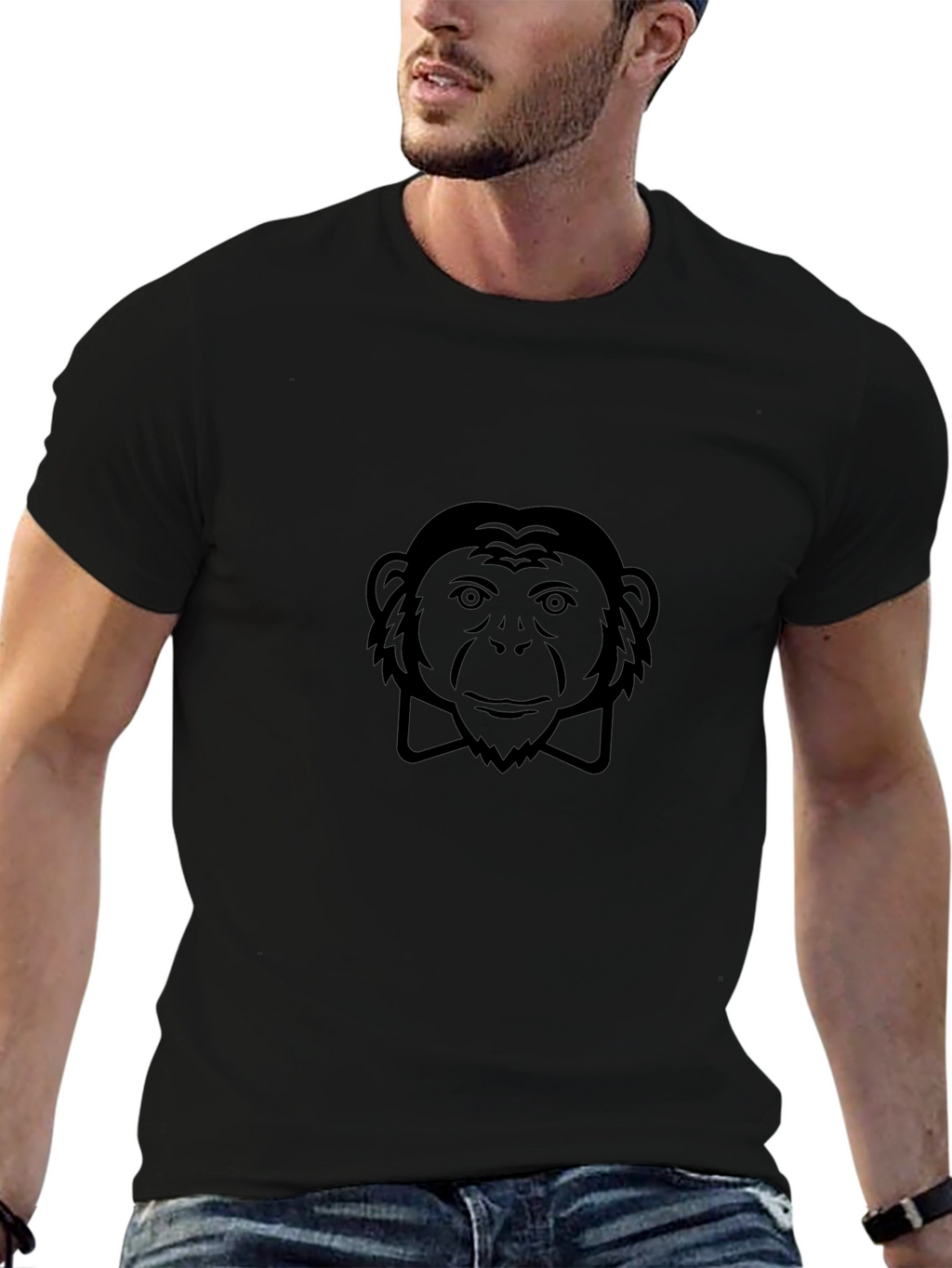 Ape Graphic Tee - Black T-Shirt