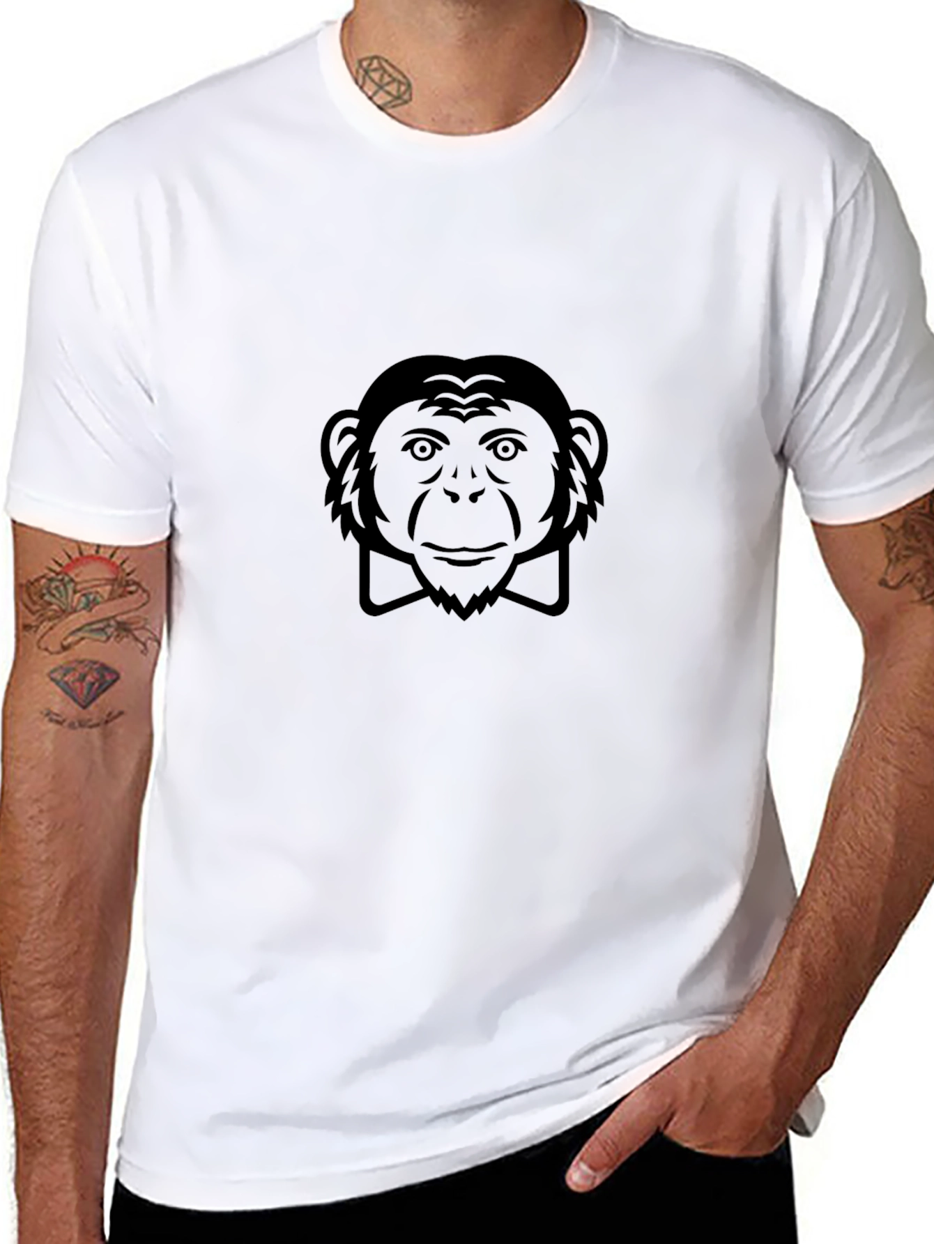 Ape Graphic Tee - Black T-Shirt
