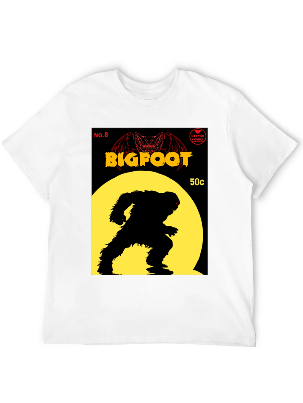 Bigfoot Comic Book Cover T-Shirt