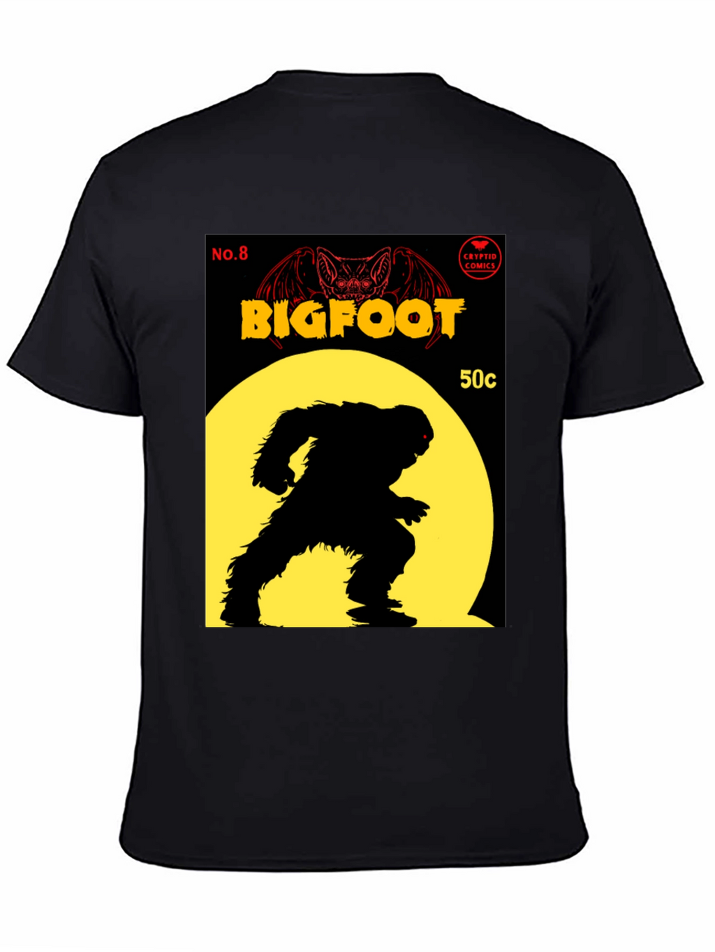 Bigfoot Comic Book Cover T-Shirt