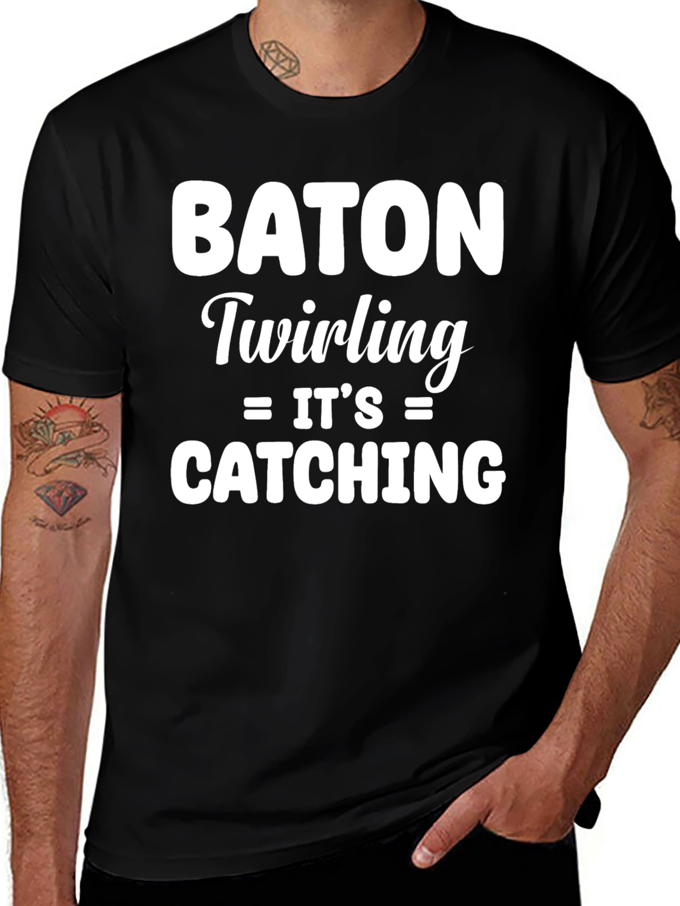 Baton Twirling Its Catching T-Shirt